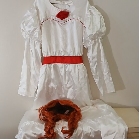 Annabelle costume with braided wig - Adult Large - Picture 1 of 7